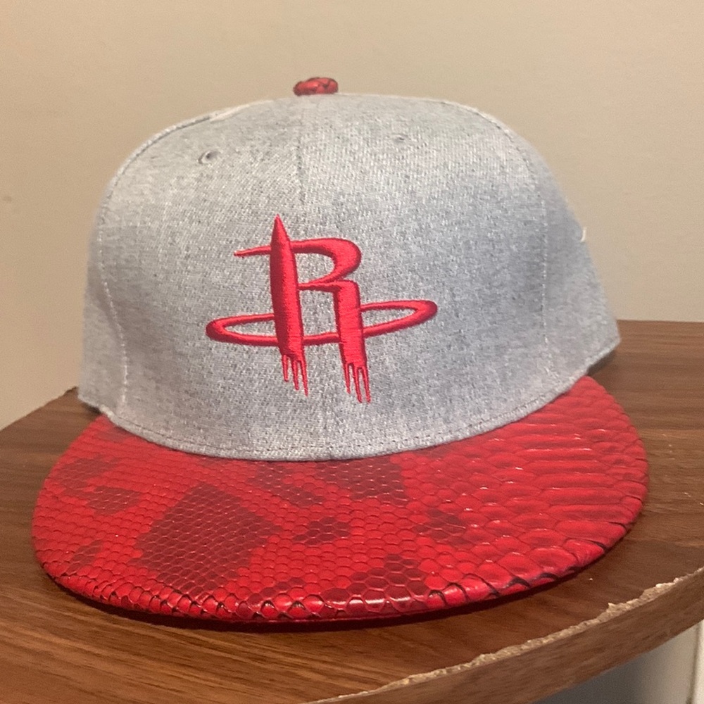 Vintage Houston Rocket Snakeskin  SnapBack